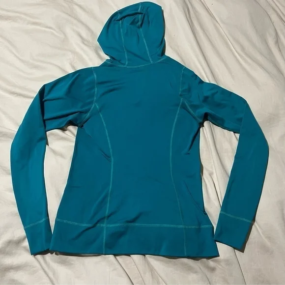 Arc’teryx Escala Teal Pullover Long Sleeve Hoodie Size Small - Picture 2 of 6